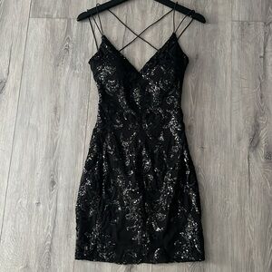 Windsor Black Mini Dress